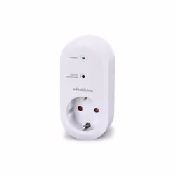 Ednet .living Smart Plug, Intérieure, Blanc, 230 V, 16 A