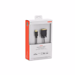 Ednet 84487 câble vidéo et adaptateur 5 m HDMI DVI-D Noir