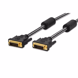 Ednet 84520, 2 m, DVI-D, DVI-D, Mâle, Mâle, Noir