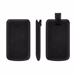 Katinkas Premium Leather Case, Tire valise, Samsung, Samsung Galaxy i5500/i5508, Noir