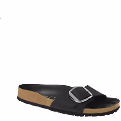 Sandales femme Birkenstock Madrid Big Buckle Natural Leather Oiled Etroit