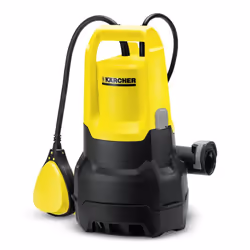 Kärcher SP 1 DIRT, Pompe à charge, 250 W, 0,45 bar, 5500 l/h, Noir, Jaune