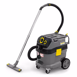 Kärcher NT 30/1 Tact Te H, Sec&humide, Noir, Gris, Jaune, Toison, Rotatif, 30 L, 74 L/s