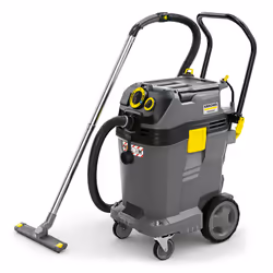 Kärcher NT 50/1, Sec&amp;humide, Noir, Toison, Rotatif, 50 L, 74 L/s