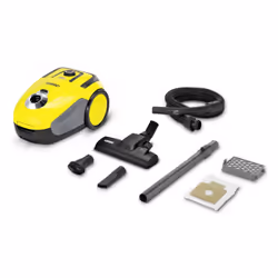 Kärcher VC 2, 700 W, Aspirateur réservoir cylindrique, Sec, Sac à poussière, 2,8 L, HEPA