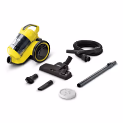 Kärcher VC 3, 700 W, Aspirateur réservoir cylindrique, Sec, Sans sac, 0,9 L, HEPA