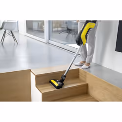 Kärcher VC 5 Cordless aspirateur de table Noir, Jaune Sans sac