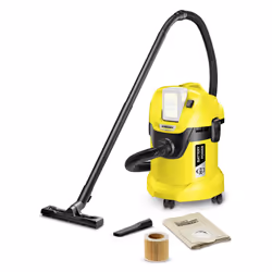 Kärcher 1.629-910.0, Sec, Noir, Jaune, 17 L, 2 m, 3,5 cm, 4 roue(s)