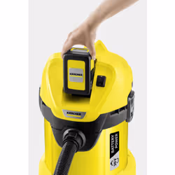 Kärcher 1.629-910.0 dépoussiéreur Noir, Jaune 17 L 300 W