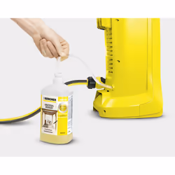 Kärcher K 2 Battery Nettoyeur haute pression Compact Batterie 340 l/h Noir, Jaune