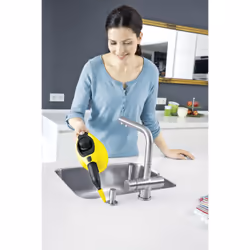 Kärcher SC 1 Nettoyeur vapeur portable 0,2 L 1200 W Noir, Jaune - Vue supplémentaire 4