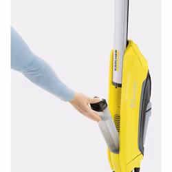 Kärcher FC 5 Cordless Batterie Sec&humide Sans sac Noir, Argent, Jaune