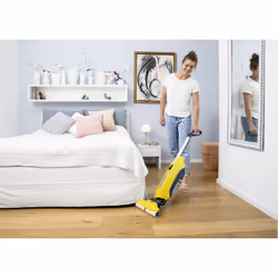 Kärcher FC 5 Cordless Batterie Sec&humide Sans sac Noir, Argent, Jaune - Vue supplémentaire 4