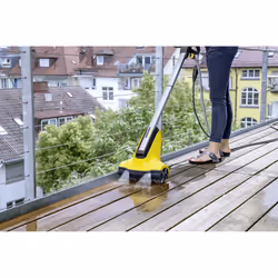 Kärcher PCL 4 Terassenreiniger Cireuse à plancher 800 tr/min Noir, Jaune