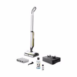 Kärcher FLOOR CLEANER FC 7 CORDLESS PREMIUM, Sans sac, Argent, Jaune, 400 L, 200 L, Humide, 135 m²