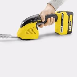Kärcher GSH 18-20 Battery cisaille sans fil 20 cm 18 V Noir, Jaune - Vue supplémentaire 4