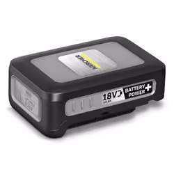 Kärcher 2.445-042.0, Universel, Batterie, Noir, Gris, Lithium-Ion (Li-Ion), 3000 mAh, 18 V