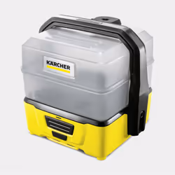 Kärcher OC 3 Plus Nettoyeur haute pression Compact Batterie 120 l/h Noir, Jaune