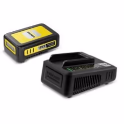 Kärcher Power 18/25, Ensemble de batterie et de chargeur, 2,5 Ah, 18 V, Kärcher, Noir, Jaune, 1 pièce(s)