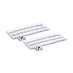 Kärcher 2.863-309.0, Tampon de tissu, Blanc, Polyester, SC 1 EasyFix, SC 2 EasyFix, SC 3 EasyFix, SC 3 Upright EasyFix, SC 3  ...