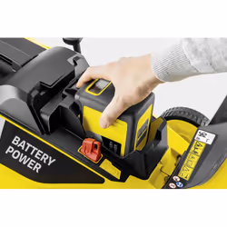 Kärcher 1.444-452.0 tondeuse à gazon Marcher derrière un tracteur tondeuse Batterie Noir, Jaune - Vue supplémentaire 5