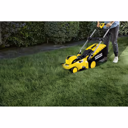 Kärcher 1.444-452.0 tondeuse à gazon Marcher derrière un tracteur tondeuse Batterie Noir, Jaune - Vue supplémentaire 8