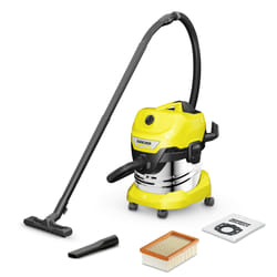 Kärcher WD 4 S V-20/5/22 Noir, Acier inoxydable, Jaune 20 L 1000 W