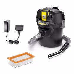 Kärcher AD 2, Sec, Noir, Boutons, 14 L, 1,2 m, Batterie