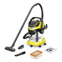 Kärcher WD 5 P S V-25/5/22 Noir, Acier inoxydable, Jaune 25 L 1100 W