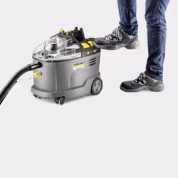 Kärcher 1.101-702.0 machine de nettoyage de tapis Marcher derrière Profond Noir, Gris, Jaune
