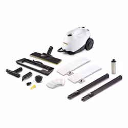 Kärcher SC 3 EasyFix, Nettoyeur vapeur traineau, 1 L, Noir, Blanc, Boutons, 4 m, 2 m