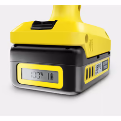 Kärcher KHB 18-44 Nettoyeur haute pression Droit Batterie 170 l/h Noir, Jaune