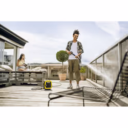 Kärcher K Mini Nettoyeur haute pression Compact Electrique 360 l/h 1400 W Noir, Jaune - Vue supplémentaire 4
