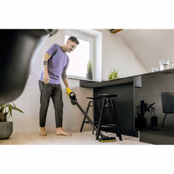 Kärcher VC 4 aspirateur de table Noir, Jaune Sans sac - Vue supplémentaire 4