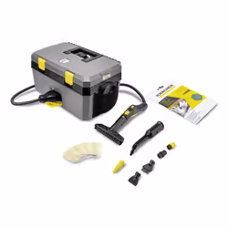 Karcher AG SG 4/2 Classic, Nettoyeur vapeur portable, 0,5 L, Anthracite, Noir, Jaune, 5 m, 2,5 m, 1,5 L