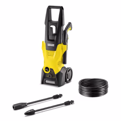 Kärcher K 3, Compact, Electrique, 6 m, Haute pression, Noir, Jaune, 380 l/h