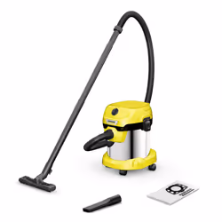 Kärcher V-15/4/18, 1000 W, Aspirateur sans sac, Sec, Sac à poussière, 15 L, HEPA