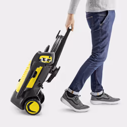 Karcher AG K 5 WCM Nettoyeur haute pression Droit Electrique 500 l/h Noir, Jaune