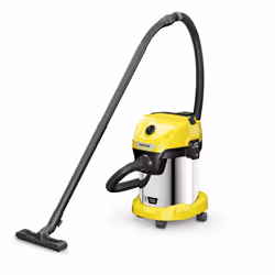 Kärcher WD 3-18, 225 W, Aspirateur sans sac, Sec&humide, Sac à poussière, 17 L, Tissu
