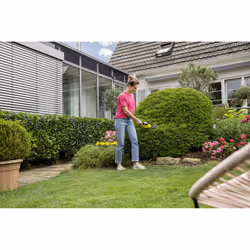 Kärcher GSH 4-4 PLUS cisaille sans fil 8 cm 4 V Noir, Jaune