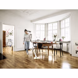 Kärcher EWM 2 Aspirateur balai Batterie Humide Noir, Blanc, Jaune 2,5 Ah - Vue supplémentaire 8
