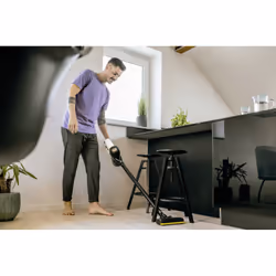 Kärcher VC 4 aspirateur de table Noir, Jaune Sans sac