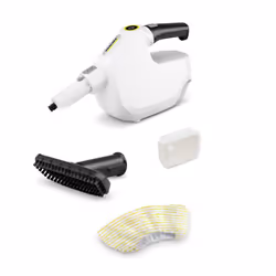 Kärcher 1.516-404.0, Nettoyeur vapeur portable, 0,2 L, Blanc, Boutons, 5 m, 1300 W