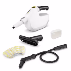 Kärcher 1.516-416.0, Nettoyeur vapeur portable, 0,2 L, Blanc, Boutons, 5 m, 1300 W
