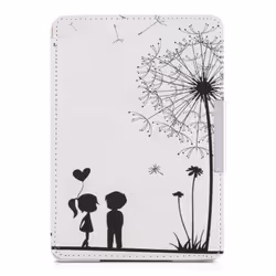 kwmobile 23136.11 étui pour lecteur d'e-book 6" Folio porte carte Noir, Blanc