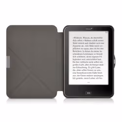 kwmobile 34451.01 étui pour lecteur d'e-book Folio porte carte Noir