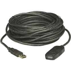 Manhattan 150958 câble USB 20 m USB 2.0 USB A Noir