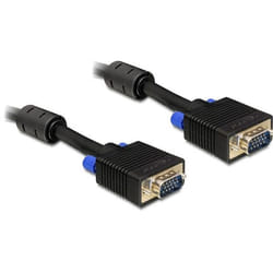 DeLOCK 1m VGA Cable câble VGA VGA (D-Sub) Noir