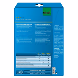 Sigel IP710 papier jet d'encre A4 (210x297 mm) Gloss 20 feuilles Blanc