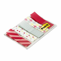 Post-It 7100216118 drapeau auto-adhésif 20 feuilles